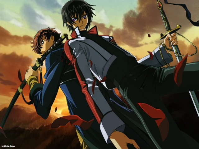 kururugi suzaku+lelouch lamperouge