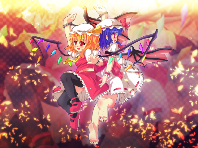 flandre scarlet+remilia scarlet