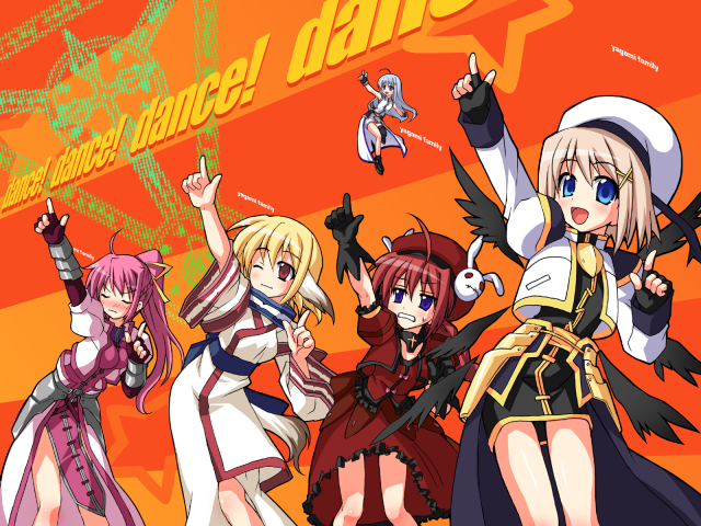 eruruw+reinforce zwei+shamal+signum+vita+yagami hayate+yuzuki ryouka