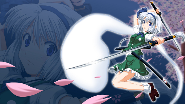 konpaku youmu+konpaku youmu (ghost)