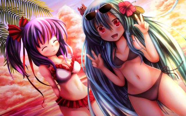 hinanawi tenshi+nagae iku