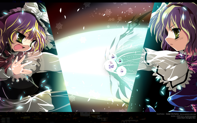 alice margatroid+kirisame marisa