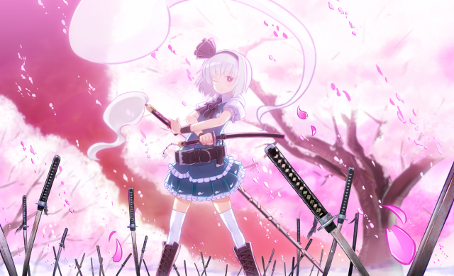 konpaku youmu+konpaku youmu (ghost)