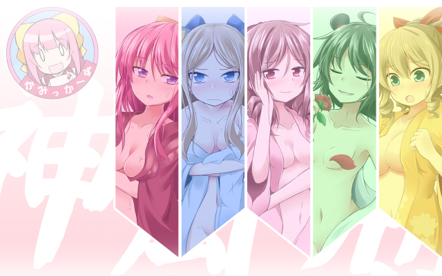 asakaze (kantai collection)+harukaze (kantai collection)+hatakaze (kantai collection)+kamikaze (kantai collection)+matsukaze (kantai collection)