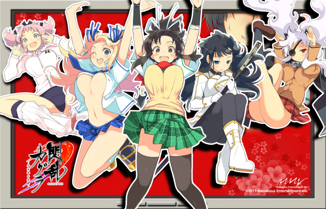 asuka (senran kagura)+hibari (senran kagura)+ikaruga (senran kagura)+katsuragi (senran kagura)+yagyuu (senran kagura)