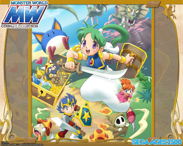 hotta (monster world)+pepelogoo+priscilla (monster world)+priscilla (wonder boy)+shion (monster world)+shion (wonder boy)