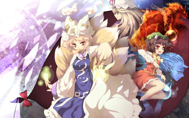 chen+yakumo ran+yakumo yukari