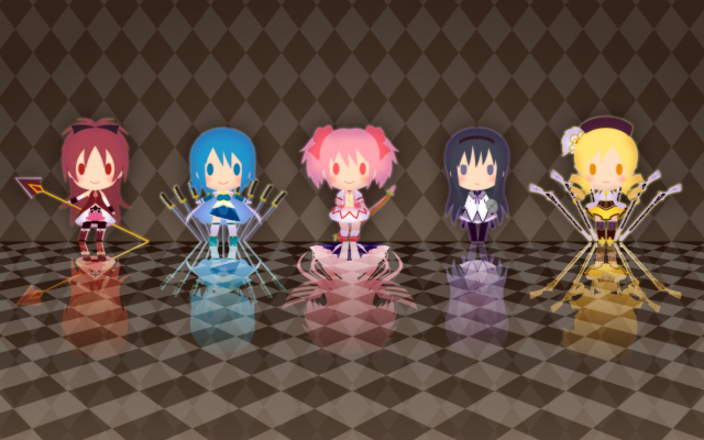 akemi homura+kaname madoka+miki sayaka+sakura kyouko+tomoe mami+ultimate madoka