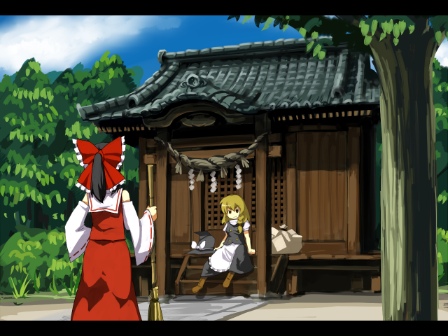 hakurei reimu+kirisame marisa