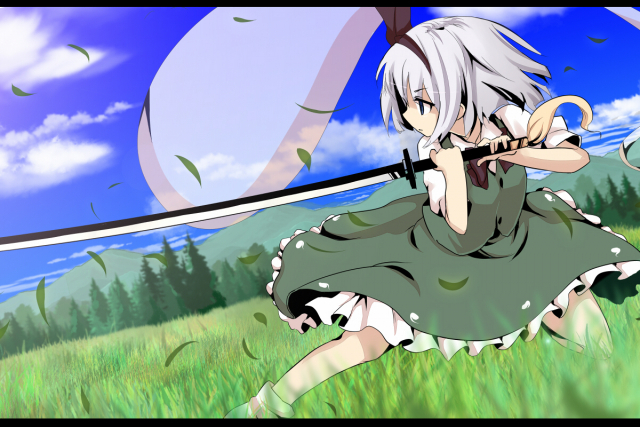 konpaku youmu+konpaku youmu (ghost)