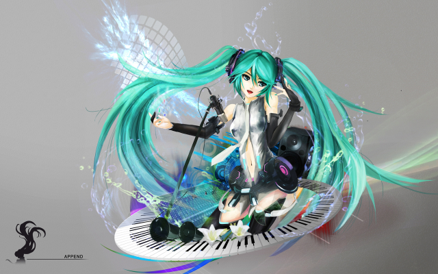 hatsune miku+hatsune miku (append)
