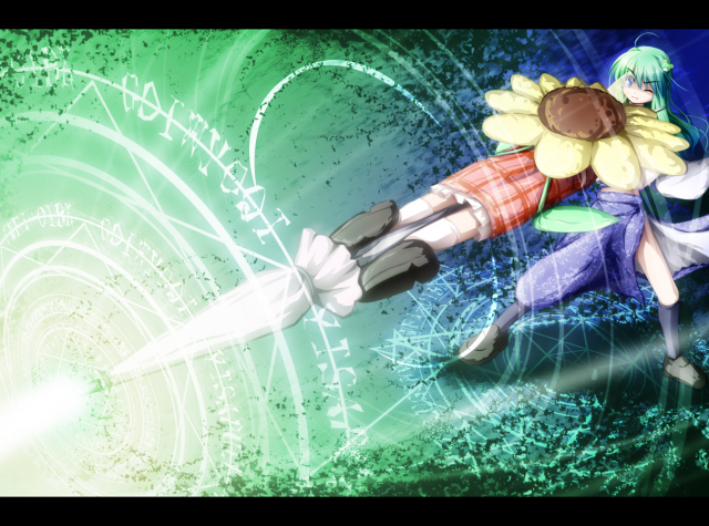 kazami yuuka+kochiya sanae