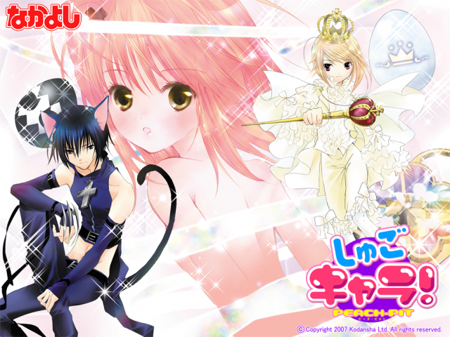 black lynx+hinamori amu+hotori tadase+platinum royal+tsukiyomi ikuto