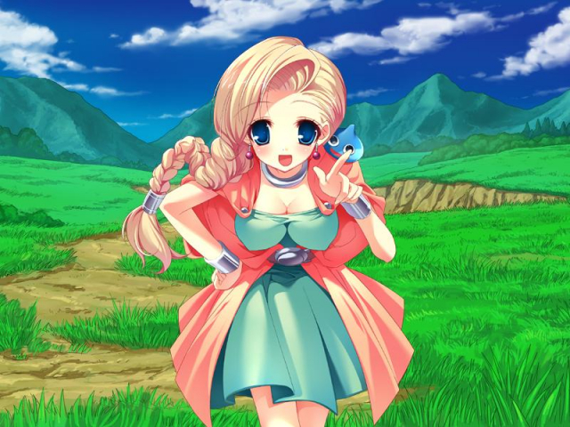 bianca+slime (dragon quest)