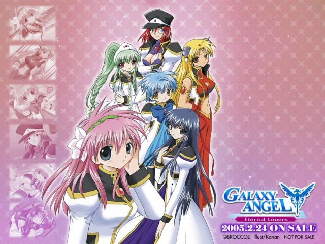 forte stollen+karasuma chitose+milfeulle sakuraba+mint blancmanche+ranpha franboise+vanilla h