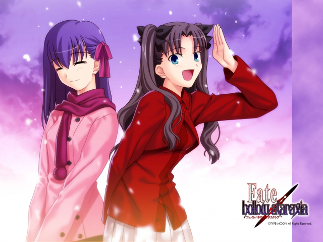 matou sakura+tohsaka rin+toosaka rin