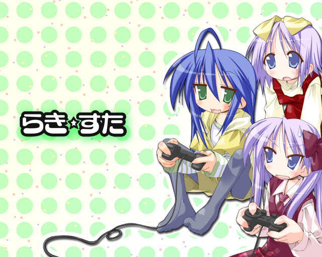 hiiragi kagami+hiiragi tsukasa+izumi konata