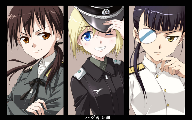 erica hartmann+gertrud barkhorn+sakamoto mio