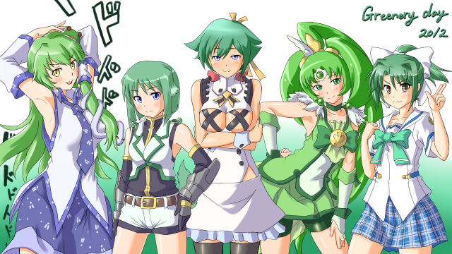 cure march+eclair martinozzi+kochiya sanae+midorikawa nao+tooyama midori+zessica wong