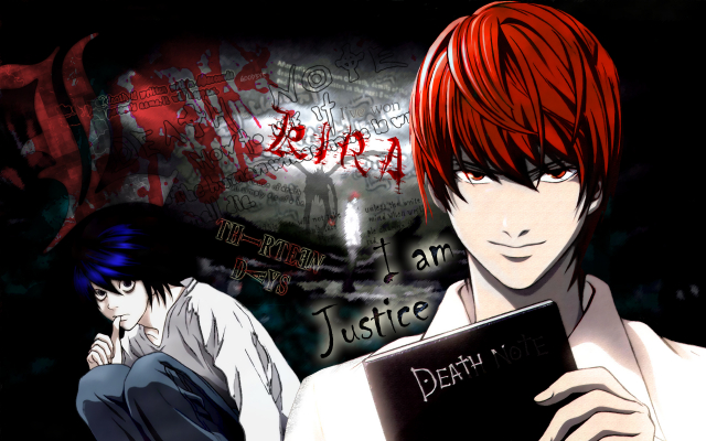 l (death note)+yagami light