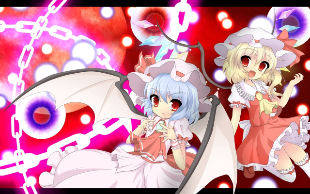 flandre scarlet+remilia scarlet