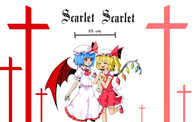 flandre scarlet+remilia scarlet