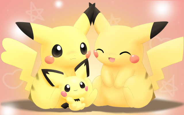 pichu+pikachu