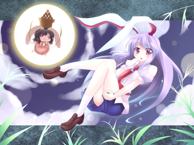 inaba tewi+reisen udongein inaba