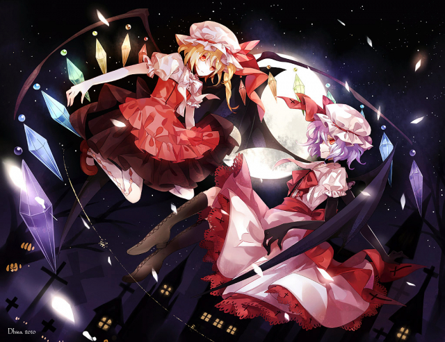 flandre scarlet+remilia scarlet